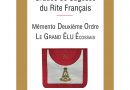 Grade de Sagesse du Rite Français – Mémento Deuxième Ordre, LE GRAND ELU ECOSSAIS